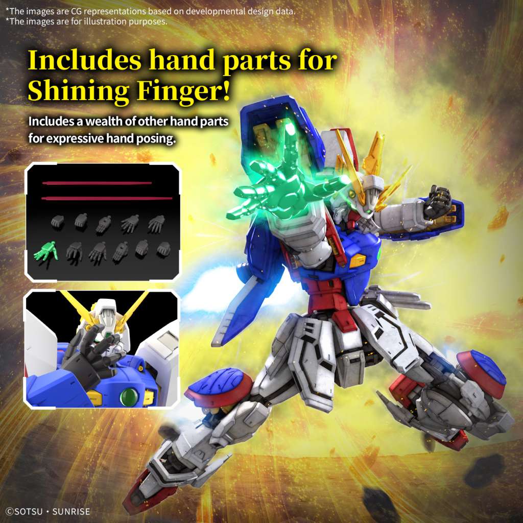RG #047 GF13-017NJ Shining Gundam 1/144