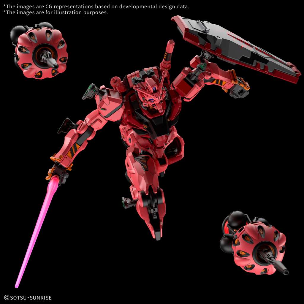 HGGQ #004 gMS-a Red Gundam 1:144