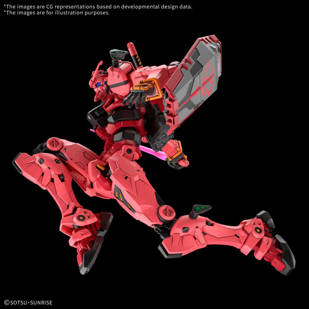 HGGQ #004 gMS-a Red Gundam 1:144