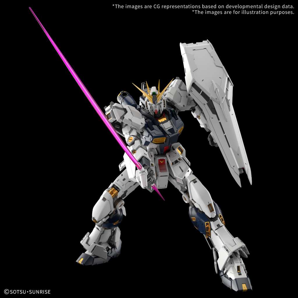 PG Unleashed ν Nu Gundam 1/60 & LED Deluxe Set