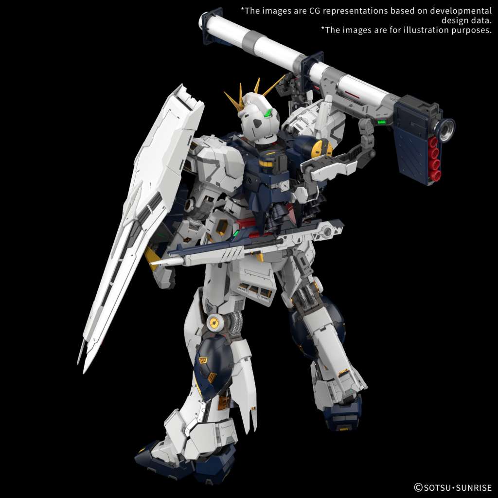 PG Unleashed ν Nu Gundam 1/60 & LED Deluxe Set