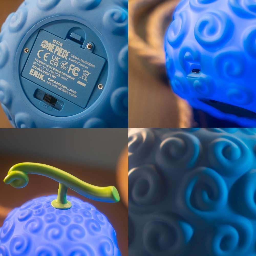 One Piece Netflix Gum Gum Fruit Lamp