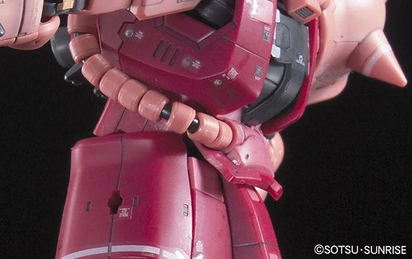 RG #002 MS-06S Zaku II Char Aznable Custom 1/144