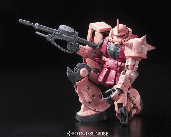 RG #002 MS-06S Zaku II Char Aznable Custom 1/144