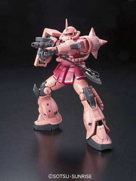 RG #002 MS-06S Zaku II Char Aznable Custom 1/144