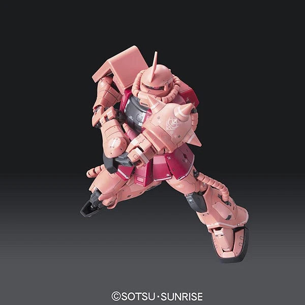 RG #002 MS-06S Zaku II Char Aznable Custom 1/144