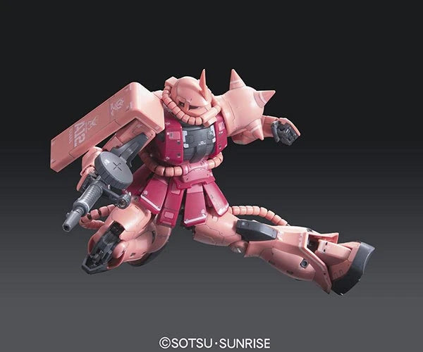 RG #002 MS-06S Zaku II Char Aznable Custom 1/144