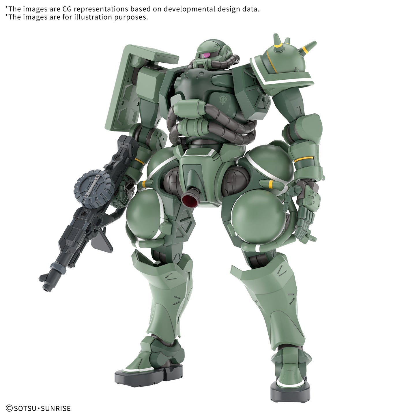 HGGQ #010 MS-06 Zaku GQ 1/144