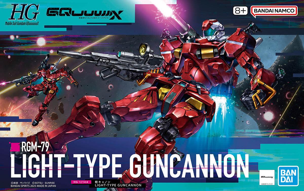 HGGQ #006 Guncannon Light Type 1/144