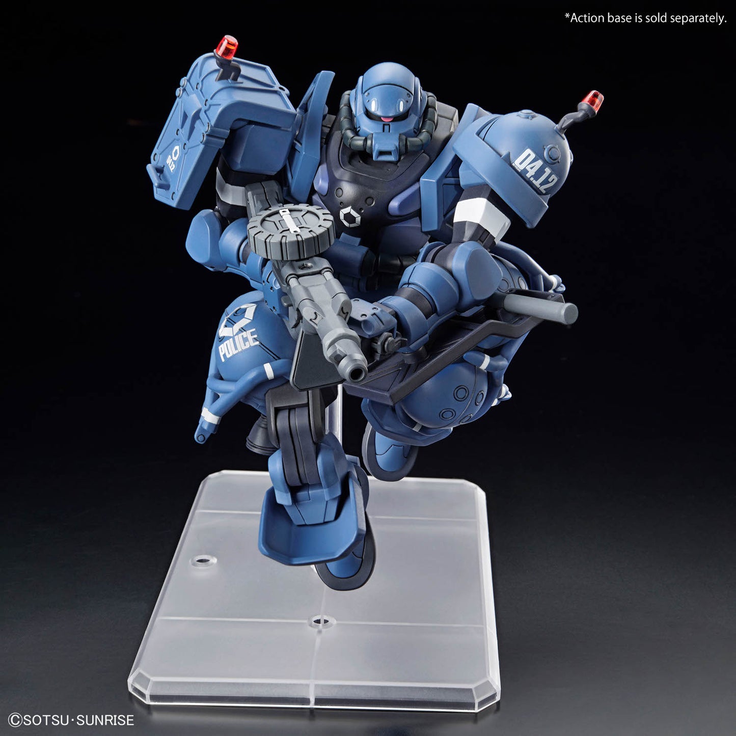 HGGQ #002 MS-06-SSP Police Zaku 1/144