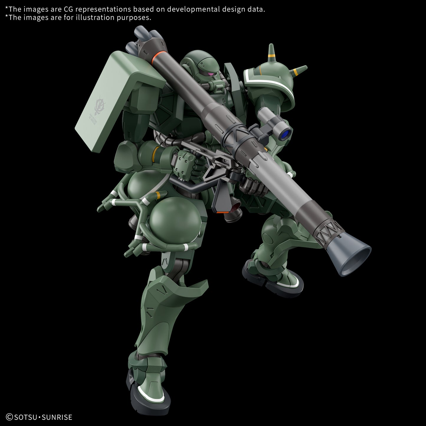 HGGQ #010 MS-06 Zaku GQ 1/144