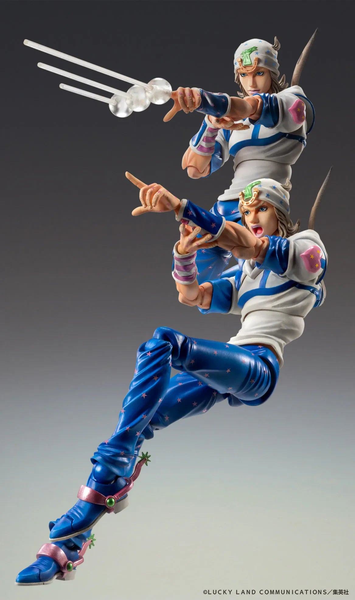 JoJo’s Bizarre Adventure Part 7 Johnny Joestar Super Action Statue