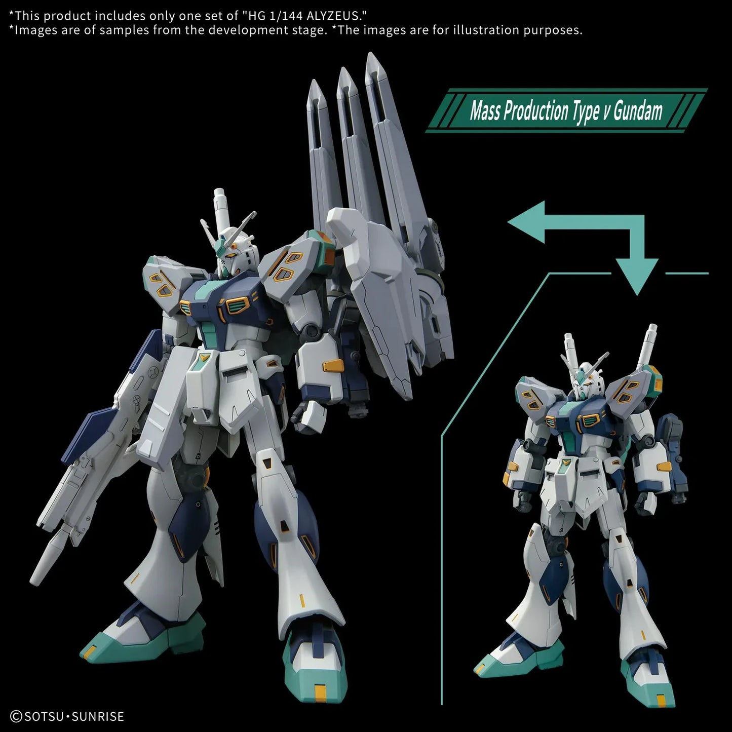 HG TX-ff104 Alyzeus 1/144