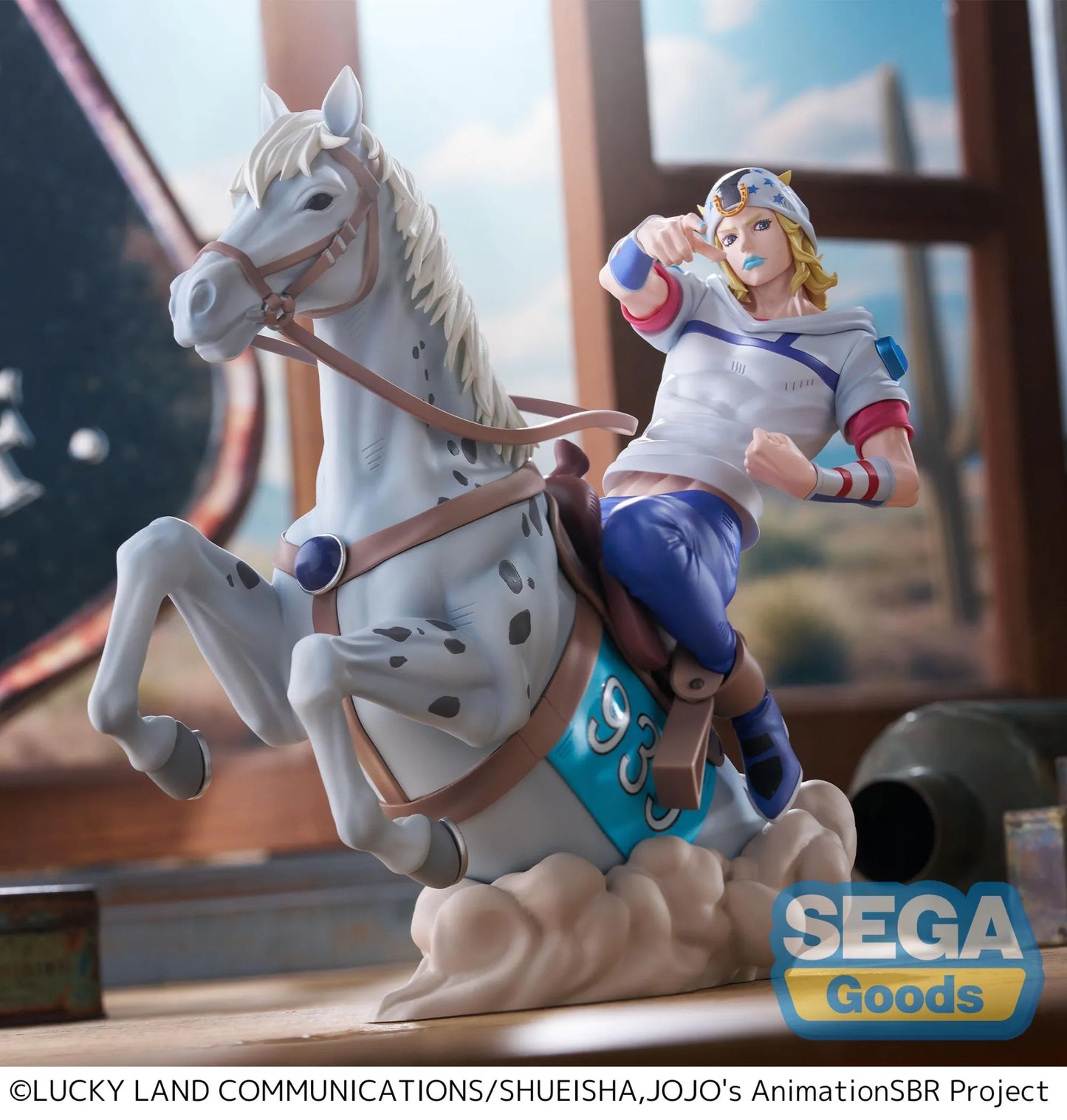 JoJo’s Bizarre Adventure: Steel Ball Run Johnny Joestar XrossLinkMAX Figure