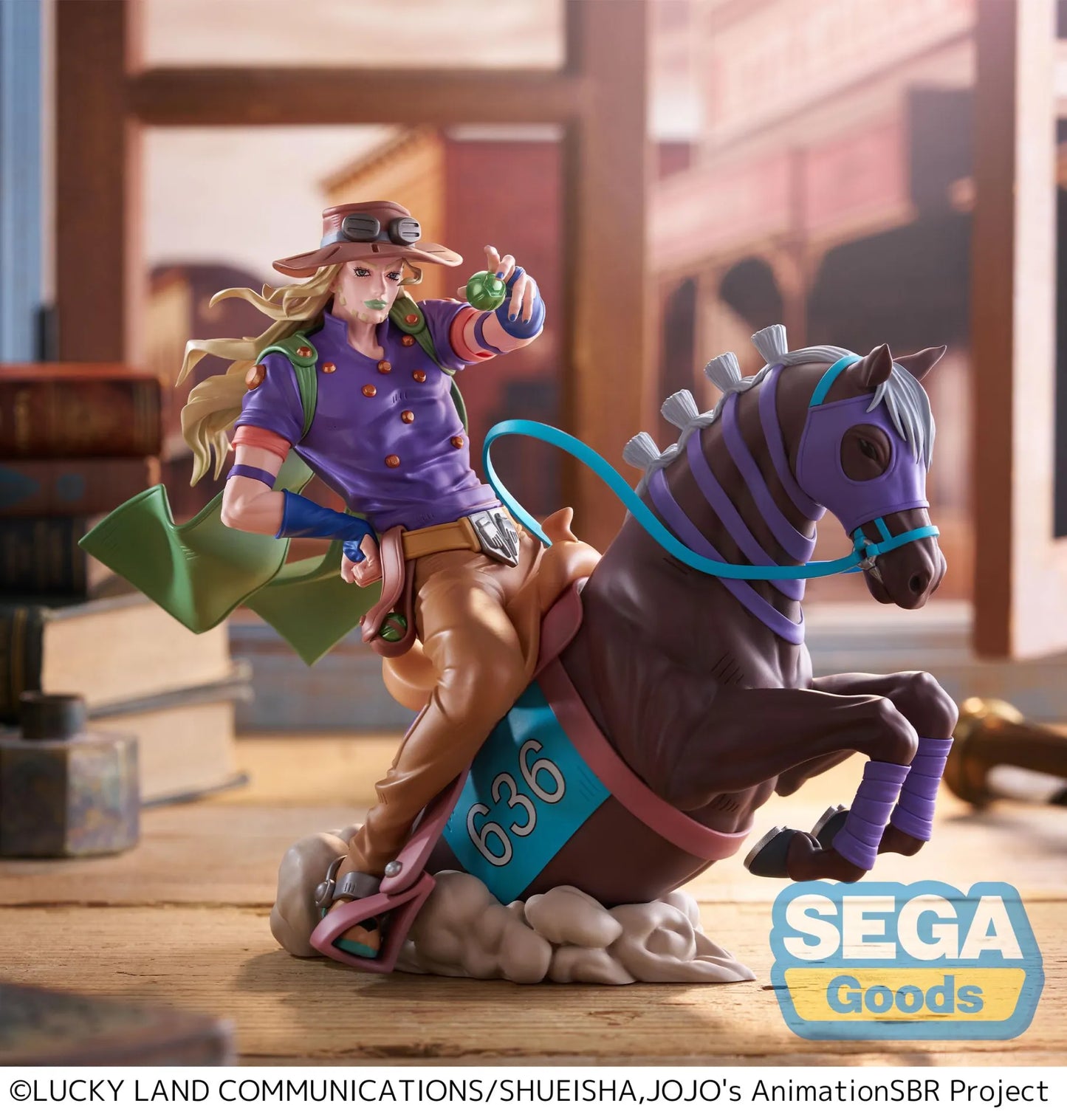 JoJo’s Bizarre Adventure: Steel Ball Gyro Zeppeli XrossLinkMAX Figure
