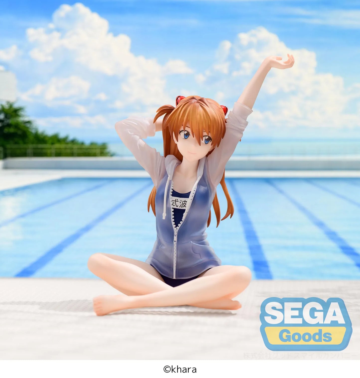 Rebuild Of Evangelion Asuka School Swimsuit Yumemirize Figure
