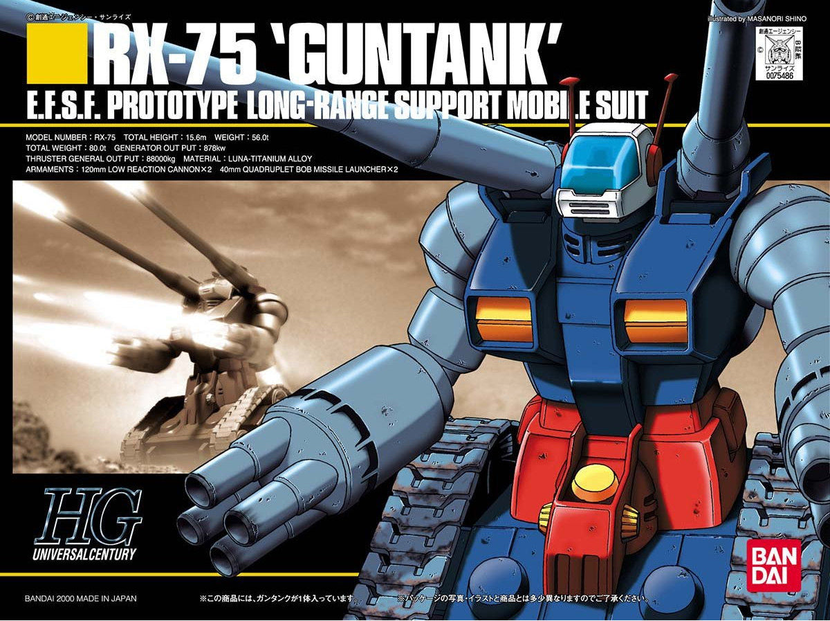 HGUC #007 RX-75 Guntank 1/144