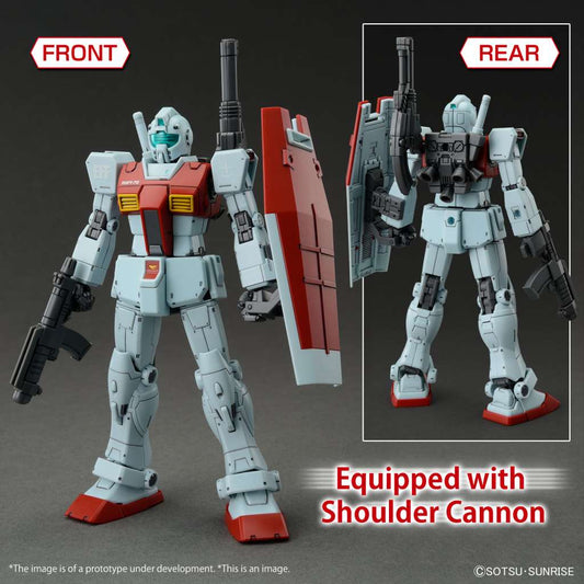 HG RGM-79 GM [Shoulder Cannon/ Missile Pod Equipment] 1:144