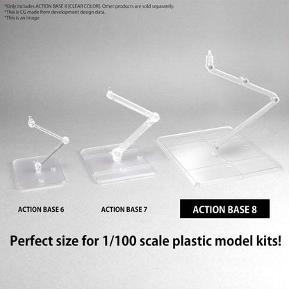 Bandai Spirits Action Base 8 (Clear)