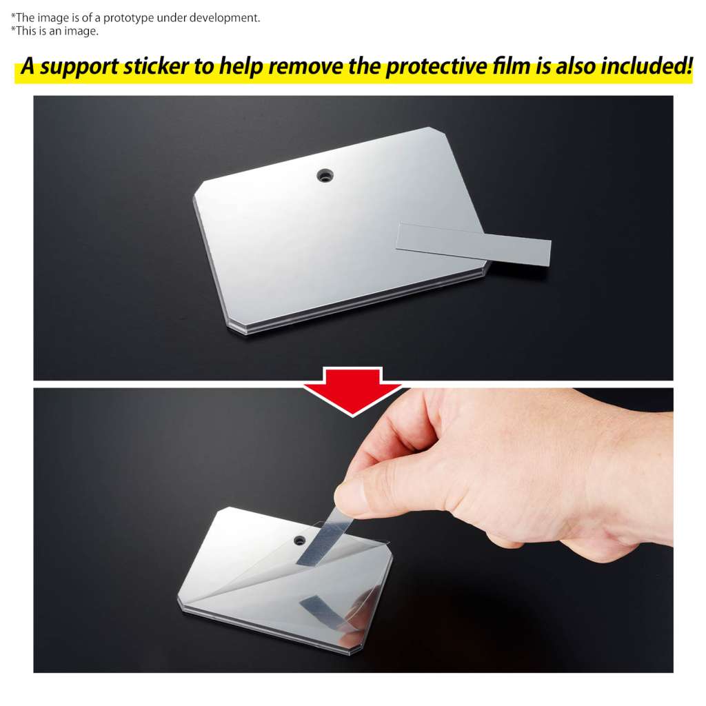 Action Base 6 Clear Mirror Sticker Set