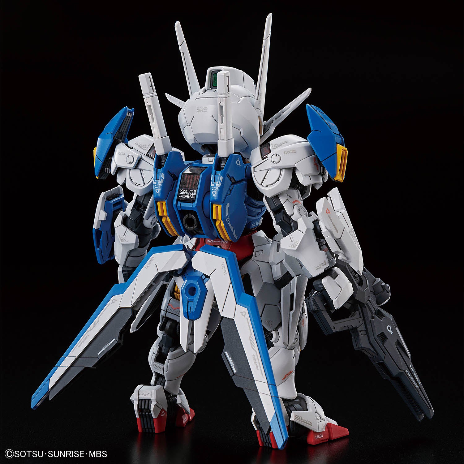 ロボット MGSD XVX-016 GUNDAM AERIAL MGSD Gundam Aerial XVX-016 The Witch from Mercury Model Kit Bandai Jap