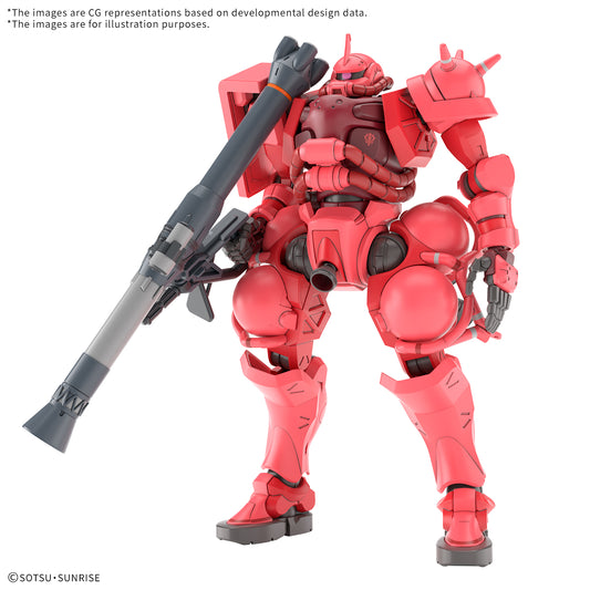 HGGQ #011 Zaku Char GQ 1/144