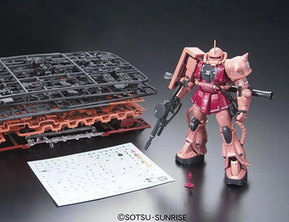 RG #002 MS-06S Zaku II Char Aznable Custom 1/144