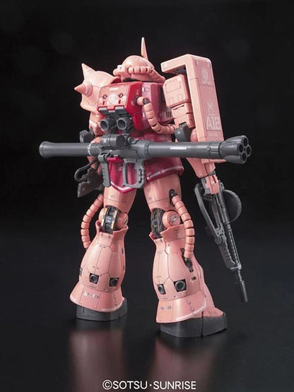 RG #002 MS-06S Zaku II Char Aznable Custom 1/144