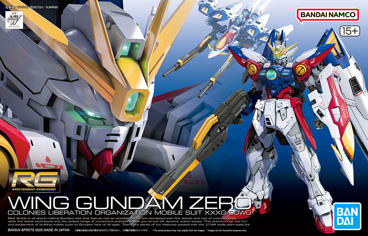 RG #043 XXXG-00W0 Wing Gundam Zero (TV Ver.) 1/144