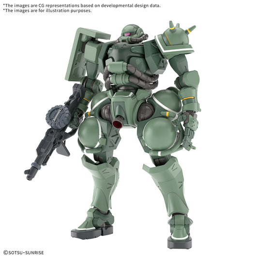 HGGQ #010 MS-06 Zaku GQ 1/144