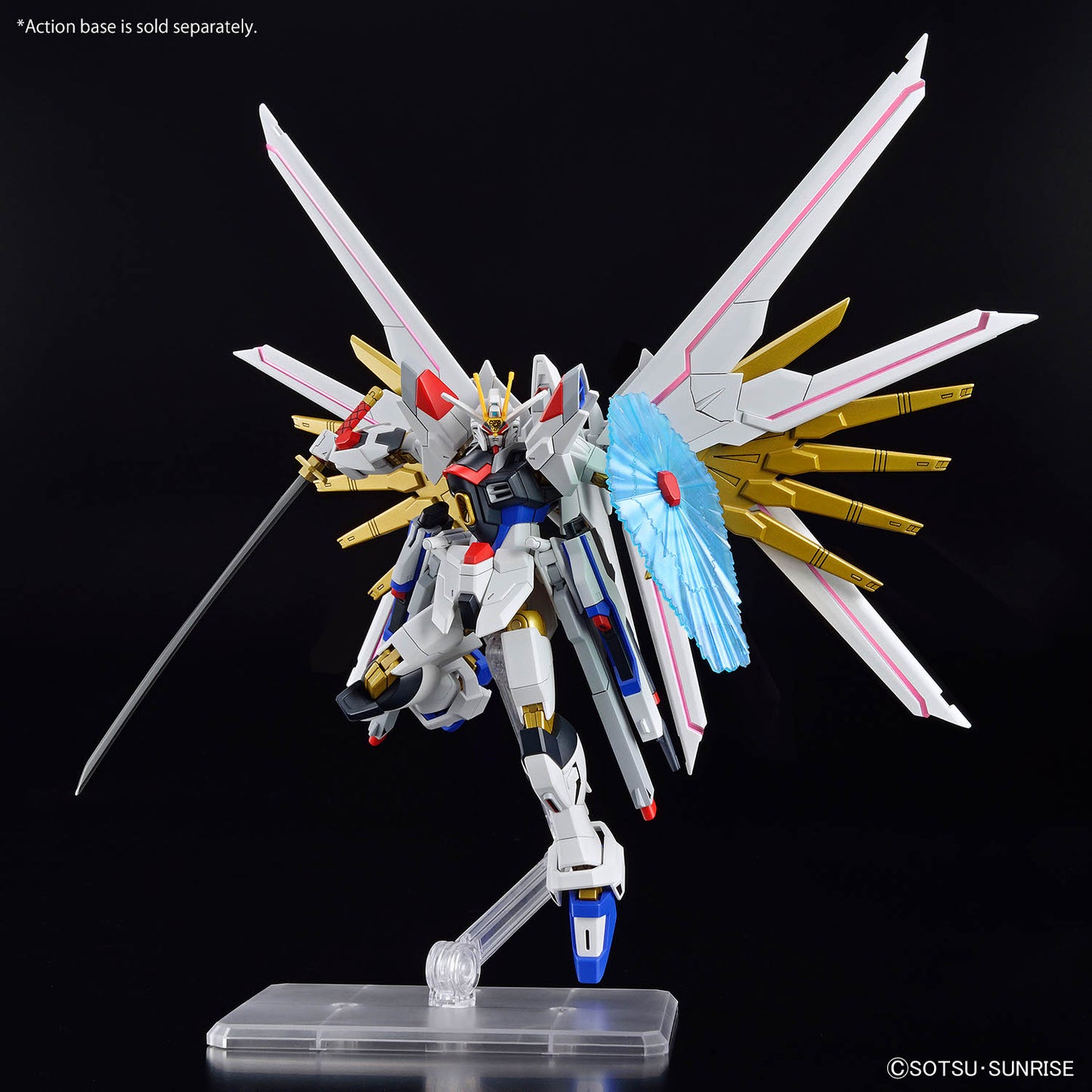 HGCE #250 ZGMF/A-262PD-P Mighty Strike Freedom Gundam 1/144