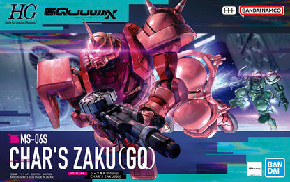 HGGQ #011 Zaku Char GQ 1/144