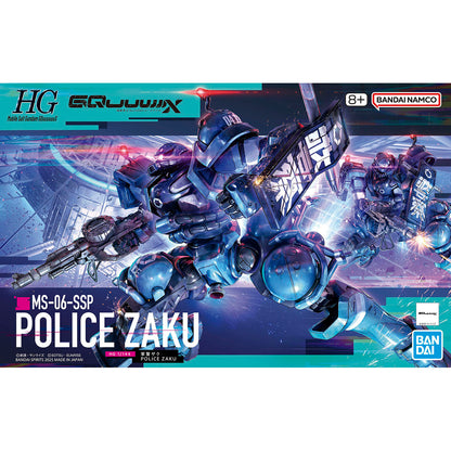 HGGQ #002 MS-06-SSP Police Zaku 1/144