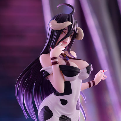 Overlord Trio-Try-It Albedo Dress Cow Pattern Figure 21cm