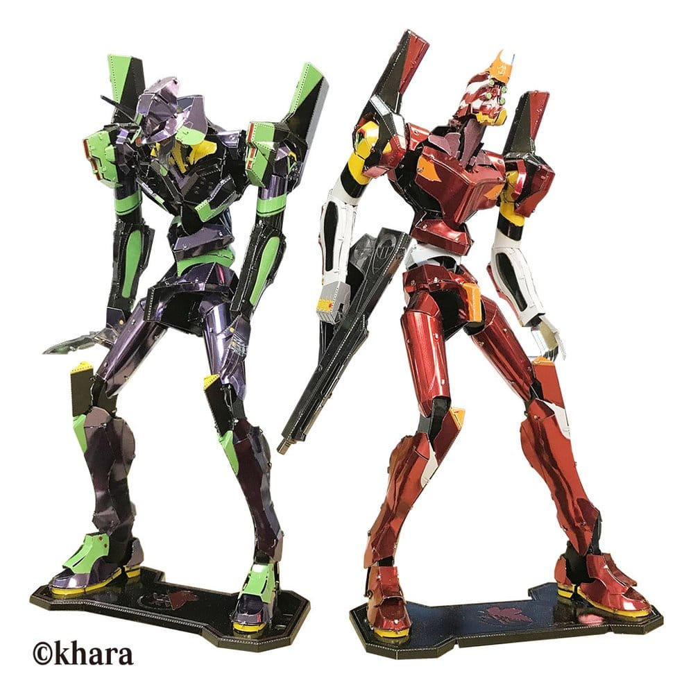 Evangelion Metallic Nano Plastic Model Unit 02